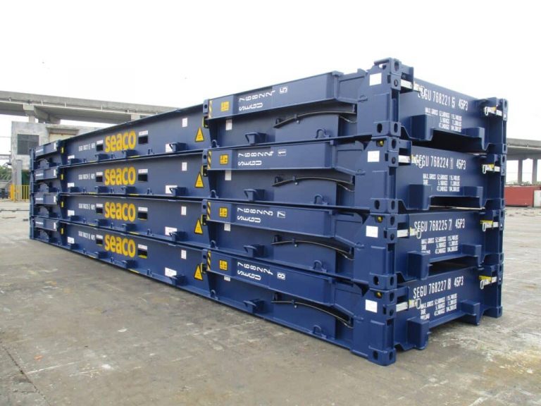 Flat-Rack Containers A Versatile Solution for Oversized Cargo